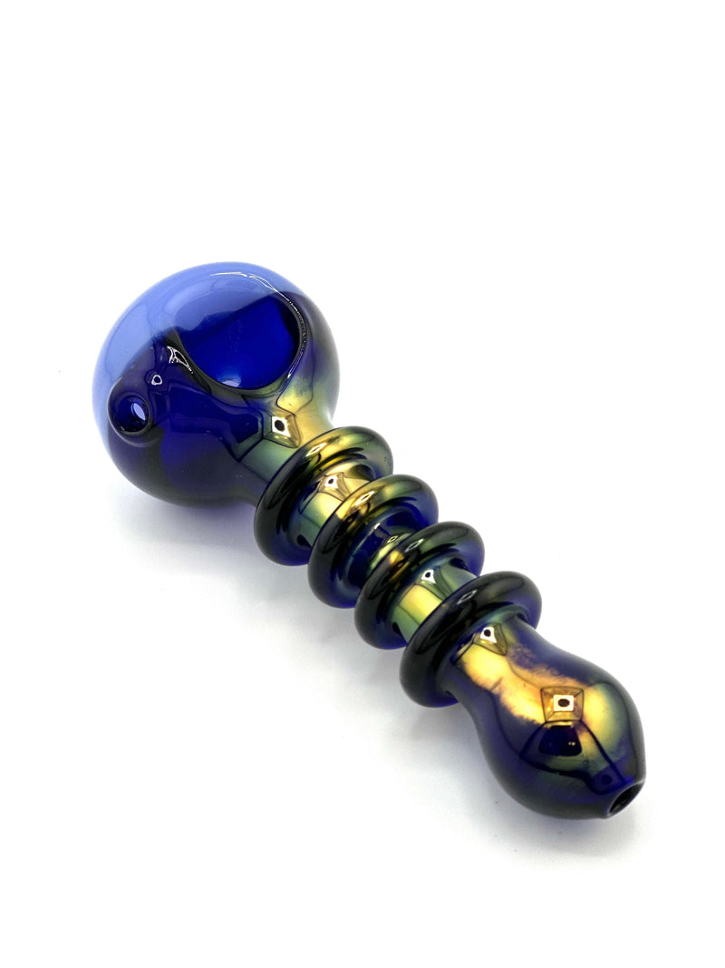 Assorted colors Design Glass Hand Pipe 1 ct