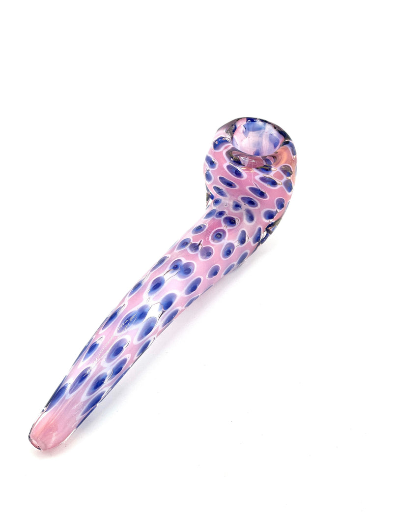 Assorted colors Design Glass Hand Pipe 1 ct