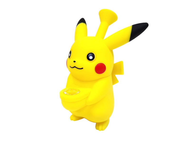 Pikachu 6’’ Silicone Water Pipe 1ct SL5031 - Premium  from H&S WHOLESALE - Just $12! Shop now at H&S WHOLESALE