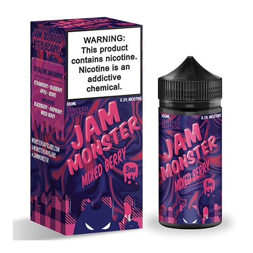 Jam Monster 100ml E-Liquid - Premium  from H&S WHOLESALE - Just $7.50! Shop now at H&S WHOLESALE