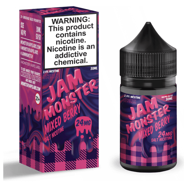 Jam Monster 30 ml saltnic E-liquid - Premium  from H&S WHOLESALE - Just $6.50! Shop now at H&S WHOLESALE