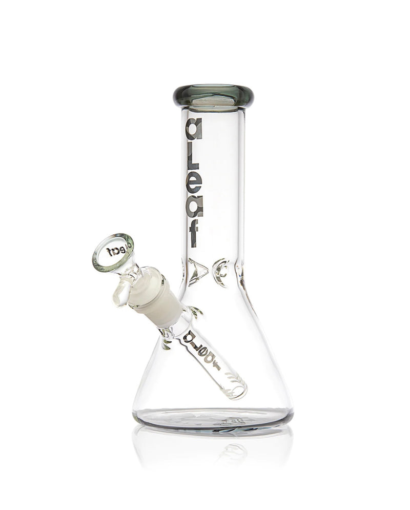 8" aLeaf® Essential Beaker Glass Pipe w/Carrying Case 1ct