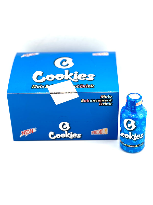 Cookies Liquid Shots For Man 12ct - Premium  from H&S WHOLESALE - Just $24! Shop now at H&S WHOLESALE