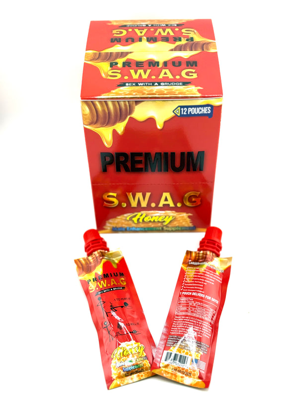 Premium S.W.A.G Honey 12ct Display Male Enhancement Supplement Spout - Premium  from H&S WHOLESALE - Just $18! Shop now at H&S WHOLESALE