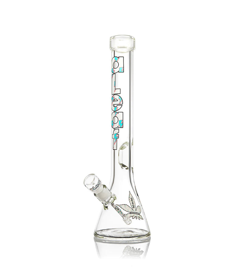 18" ALeaf® Spec Head 9MM Beaker Water Pipe 1ct