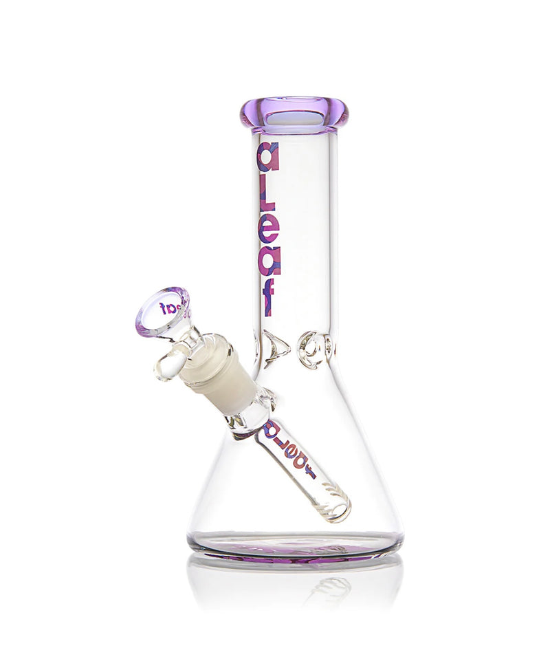 8" aLeaf® Essential Beaker Glass Pipe w/Carrying Case 1ct