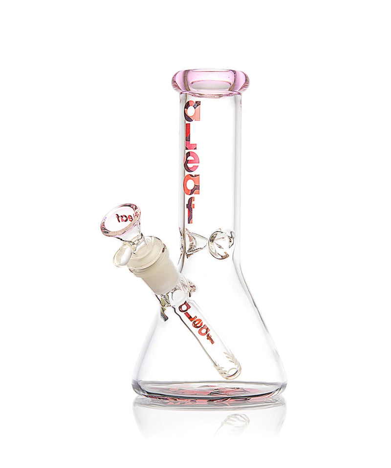 8" aLeaf® Essential Beaker Glass Pipe w/Carrying Case 1ct