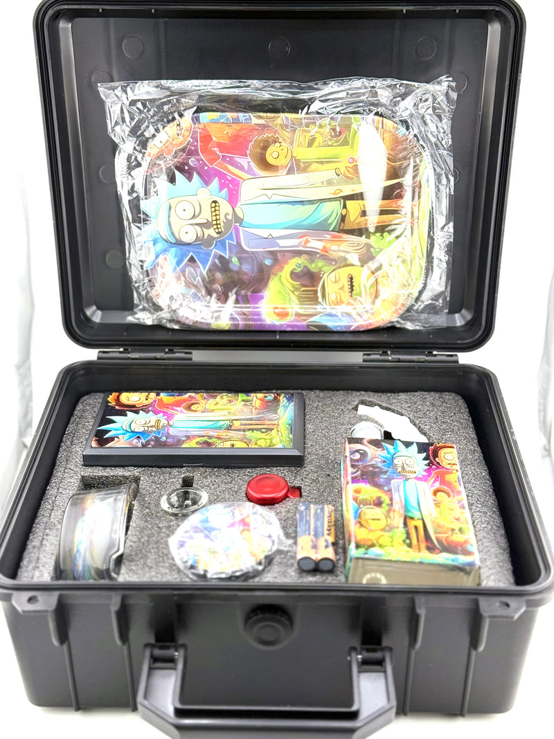 BIODEGRADABLE Bong Smoking Set 10pc Suitcase 1ct - Premium  from H&S WHOLESALE - Just $21.50! Shop now at Y&M WHOLESALE