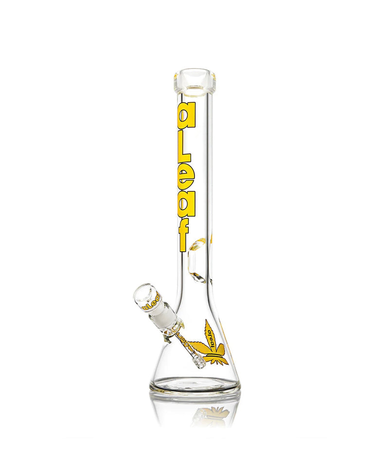 18" ALeaf® Spec Head 9MM Beaker Water Pipe 1ct