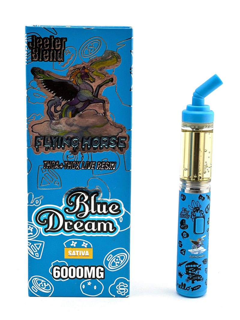 Flying Horse Jeeter Blend THC-A+THC-X Live Resin 6g Disposable Vape 1ct - Premium  from H&S WHOLESALE - Just $18! Shop now at H&S WHOLESALE