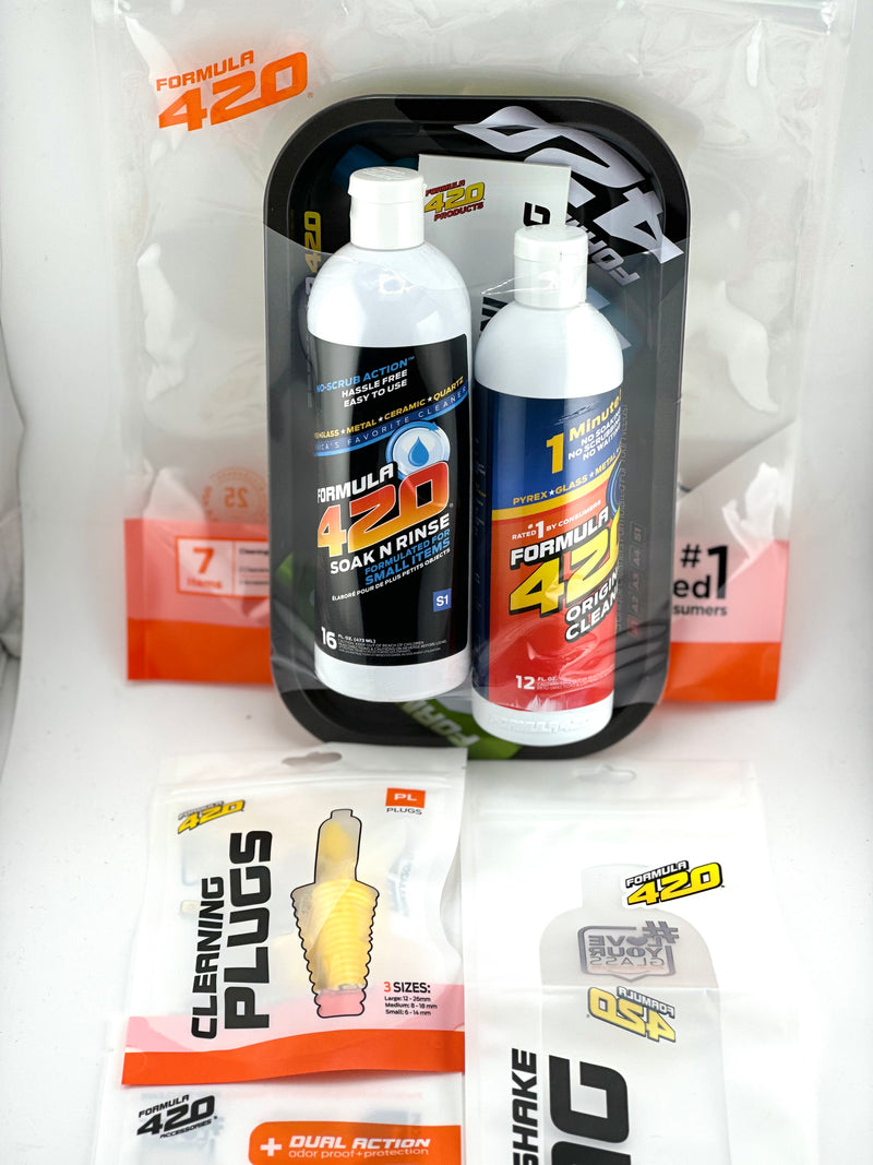 Formula 420 Cleaning Kit Shell 8ct Bags 5pc - Premium  from H&S WHOLESALE - Just $143! Shop now at H&S WHOLESALE