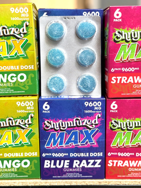 Dazed Shrumfuzed Max 9600mg Double Dose 6ct Gummies 1ct Box - Premium  from H&S WHOLESALE - Just $105! Shop now at H&S WHOLESALE