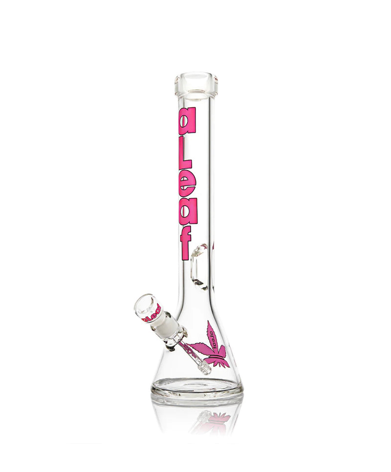 18" ALeaf® Spec Head 9MM Beaker Water Pipe 1ct