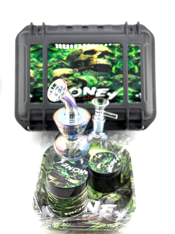 Smoking Pipe Suitcase 6pc 1ct Case - Premium  from H&S WHOLESALE - Just $19.50! Shop now at Y&M WHOLESALE