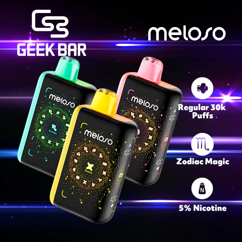 Geek Bar Meloso Bar 30,000 Puffs 10ML 5ct Box Disposable Vape - Premium  from H&S WHOLESALE - Just $52.50! Shop now at H&S WHOLESALE