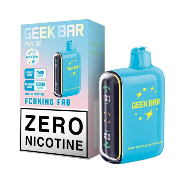 Geek Bar Pulse 15,000 Puffs Zero Nicotine 5ct Box Disposable Vape - Premium  from H&S WHOLESALE - Just $40! Shop now at H&S WHOLESALE