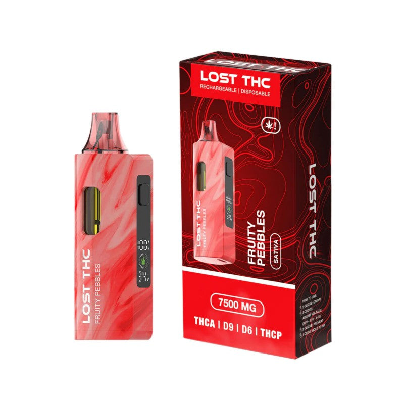 Lost THC V2 7.5g THC-A Live Sugar + D9 + D6 + THC-P Live Resin 5ct Disposable Vape - Premium  from H&S WHOLESALE - Just $95! Shop now at H&S WHOLESALE