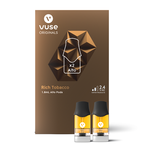 Vuse Alto Pods Rich Tobacco 5pk Display 1ct Box - Premium  from H&S WHOLESALE - Just $62.85! Shop now at H&S WHOLESALE