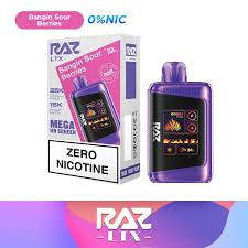 RAZ LTX25000 Puffs Mega Zero Nic 0mg 16ml 5ct Display disposable Vape - Premium  from H&S WHOLESALE - Just $50! Shop now at H&S WHOLESALE