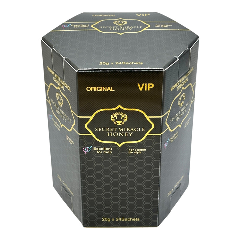 Secret Miracle Honey Original VIP Excellent For Man 24ct Box - Premium  from H&S WHOLESALE - Just $14! Shop now at H&S WHOLESALE