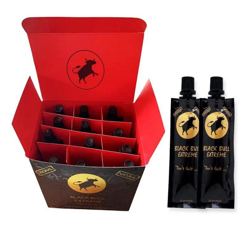 Black Bull Extreme Honey Original Natural 22gm 12ct Box - Premium  from H&S WHOLESALE - Just $18! Shop now at H&S WHOLESALE