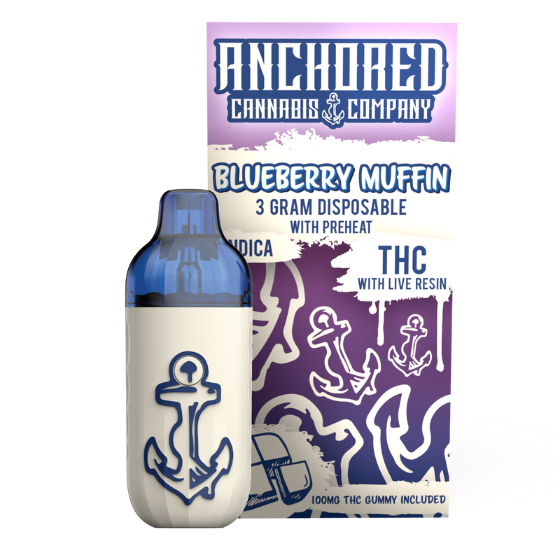 Anchored THC-A 3g Disposable Vape 1ct Box - Premium  from H&S WHOLESALE - Just $16! Shop now at H&S WHOLESALE