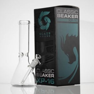 12’’ Glass House Classic Beaker 5mm Glass Pipe 1ct XP-16 - Premium  from H&S WHOLESALE - Just $25! Shop now at H&S WHOLESALE