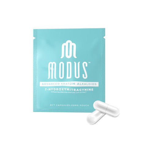 Modus 7-Hydroxymitragynine 2ct 10mg Capsule 25ct Box - Premium  from H&S WHOLESALE - Just $125! Shop now at H&S WHOLESALE