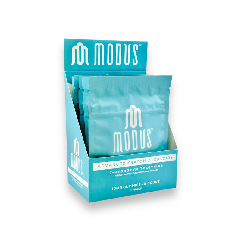 Modus 7-Hydroxymitragynine Speciosa 5ct 10mg Gummies 5ct Box - Premium  from H&S WHOLESALE - Just $60! Shop now at H&S WHOLESALE