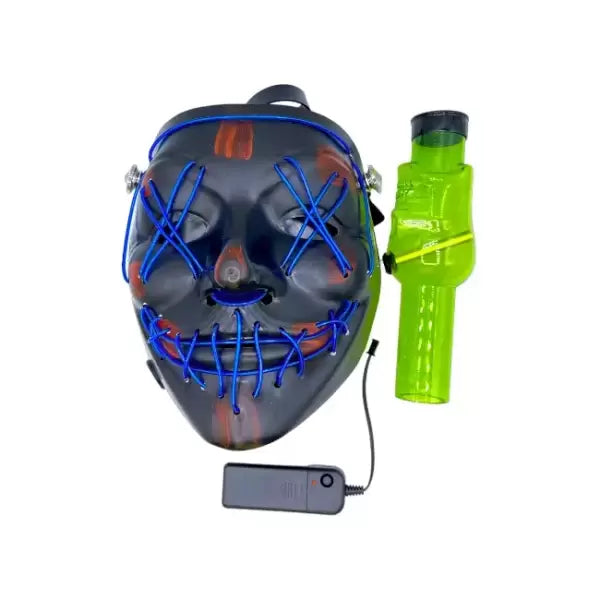 IDGAF Gas Mask LED New 1ct - Premium  from H&S WHOLESALE - Just $25! Shop now at H&S WHOLESALE