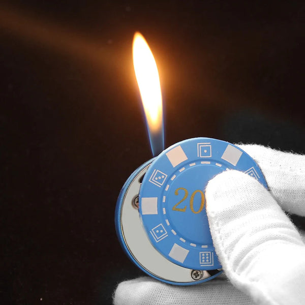 Clickit Torch Lighter Poker Chip 20ct #7210 - Premium  from H&S WHOLESALE - Just $60! Shop now at H&S WHOLESALE