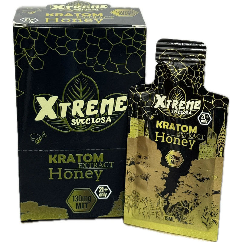 Xtreme Speciosa Kratom Extract Honey 130mg MIT 6ct - Premium  from H&S WHOLESALE - Just $34! Shop now at H&S WHOLESALE