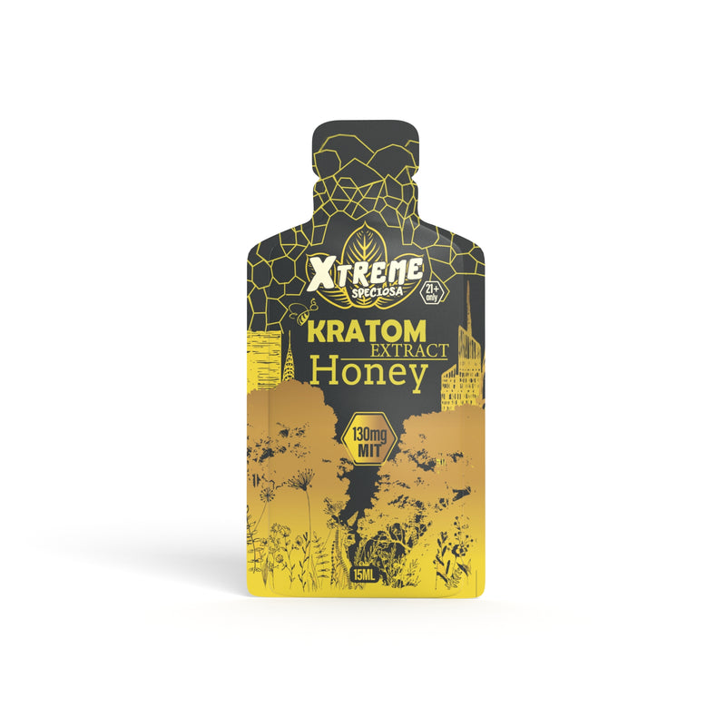 Xtreme Speciosa Kratom Extract Honey 130mg MIT 6ct - Premium  from H&S WHOLESALE - Just $34! Shop now at H&S WHOLESALE