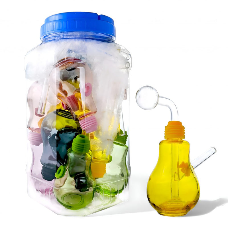 Light Bulb Sniffer Oil Burner 1ct Jar - Premium  from H&S WHOLESALE - Just $6.50! Shop now at H&S WHOLESALE