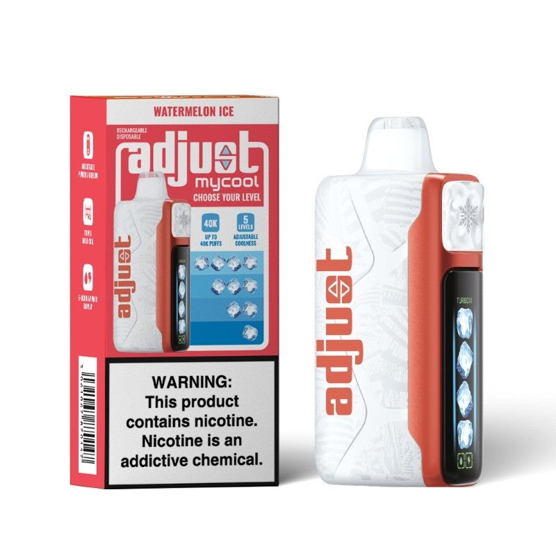 Adjust Mycool 40,000 Puffs 20ml 5 Level Adjustable coolness 5ct Disposable Vape - Premium  from H&S WHOLESALE - Just $40! Shop now at H&S WHOLESALE