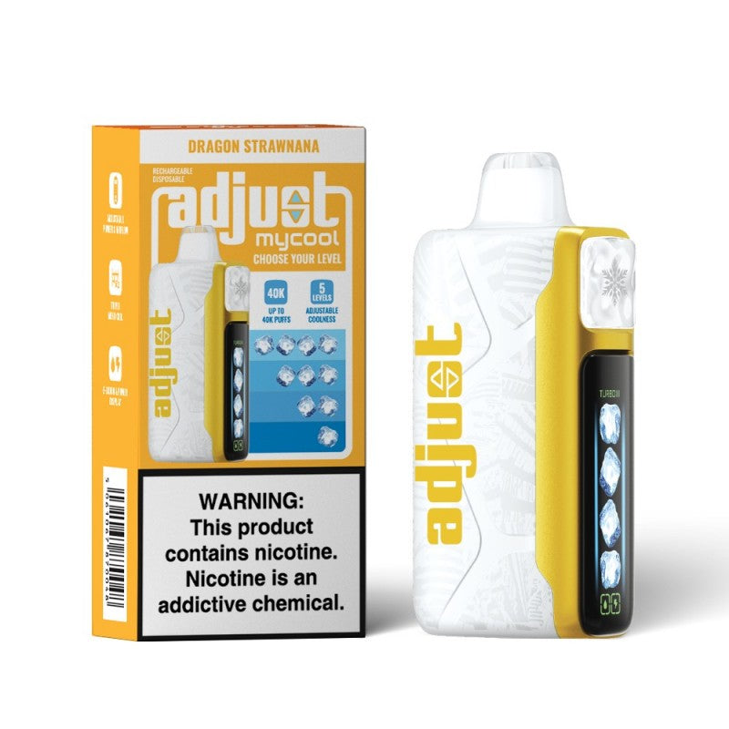 Adjust Mycool 40,000 Puffs 20ml 5 Level Adjustable coolness 5ct Disposable Vape - Premium  from H&S WHOLESALE - Just $40! Shop now at H&S WHOLESALE