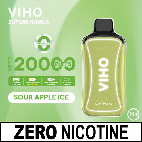 Viho Supercharge 20,000 Puffs Zero 0% Nicotine 5ct Box Disposable Vape - Premium  from H&S WHOLESALE - Just $42.50! Shop now at H&S WHOLESALE