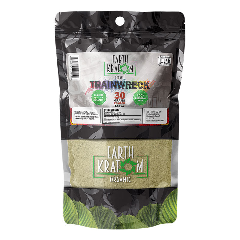 Earth Kratom 30GM Powder 20ct Bag - Premium  from H&S WHOLESALE - Just $80! Shop now at H&S WHOLESALE