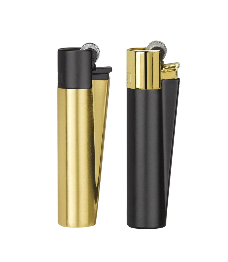 Clipper Reusable Large Metal Black & Gold 12ct Display With Gift Box - Premium  from H&S WHOLESALE - Just $78! Shop now at H&S WHOLESALE