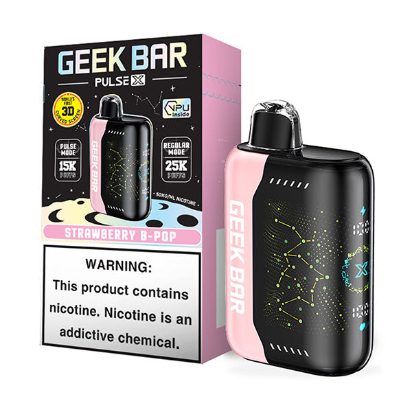 Geek Bar Pulse X Edition 5% Nicotine 25,000 Puffs Disposable Vape 5ct Box - Premium  from H&S WHOLESALE - Just $52.50! Shop now at H&S WHOLESALE