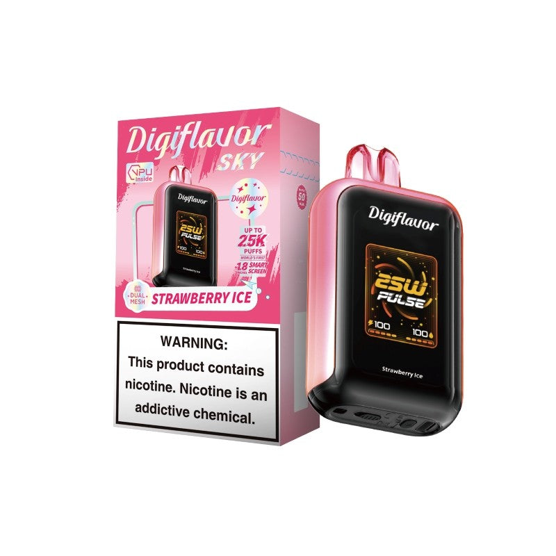 Geek Bar DIGI Flavor 25,000 Puffs 50mg Nicotine 5ct Box - Premium  from Coming soon - Just $50! Shop now at H&S WHOLESALE