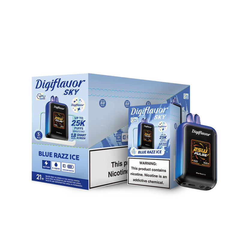 Geek Bar DIGI Flavor 25,000 Puffs 50mg Nicotine 5ct Box - Premium  from Coming soon - Just $50! Shop now at H&S WHOLESALE