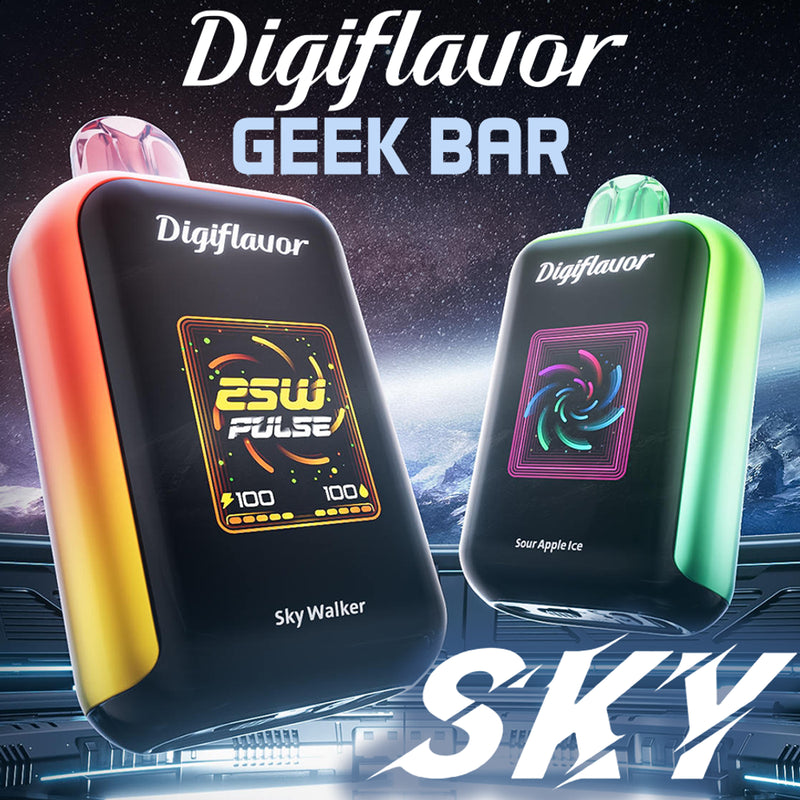 Geek Bar DIGI Flavor 25,000 Puffs 50mg Nicotine 5ct Box - Premium  from Coming soon - Just $50! Shop now at H&S WHOLESALE