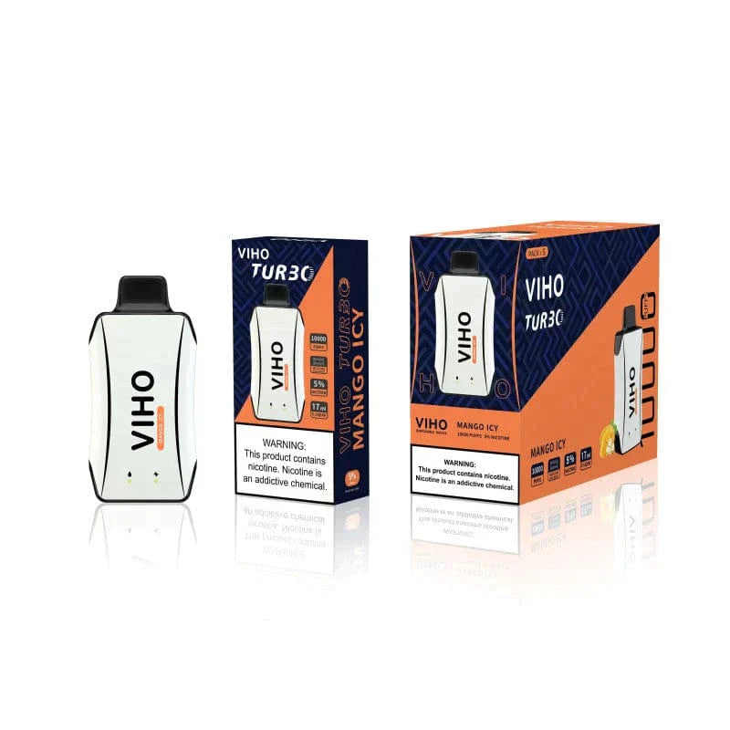 VIHO Turbo 10K Puffs 5% Nic 5ct Display Disposable Vape - Premium  from H&S WHOLESALE - Just $40! Shop now at H&S WHOLESALE