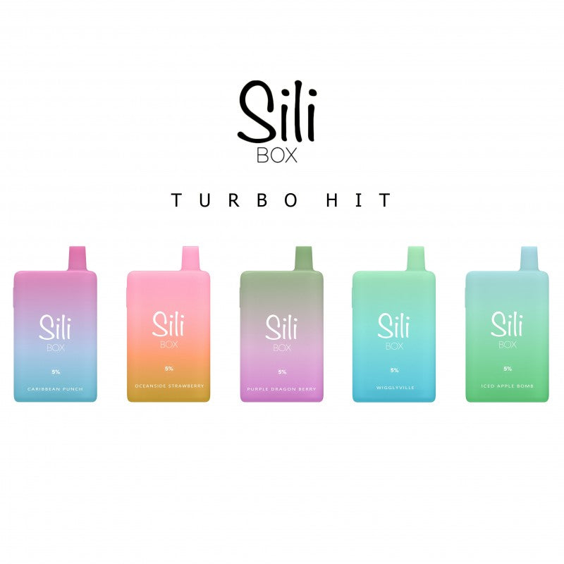 Sili Box Turbo Hit 6000 Puffs 5% Nic 5ct Display disposable Vape - Premium  from H&S WHOLESALE - Just $30! Shop now at H&S WHOLESALE