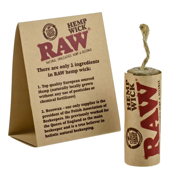 Raw Hemp Wick 20Feet & 6m 20ct box - Premium  from H&S WHOLESALE - Just $34.30! Shop now at H&S WHOLESALE