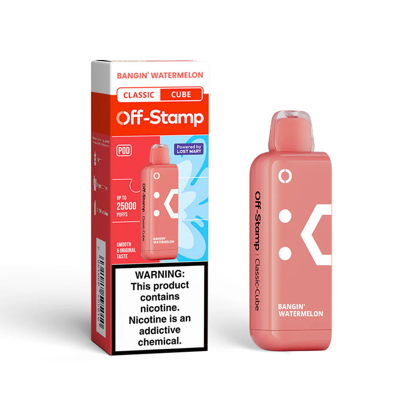 Off-Stamp X-Cube Classic Pods 25,000 Puffs 50mg 18ml 5ct Box - Premium  from H&S WHOLESALE - Just $37.50! Shop now at H&S WHOLESALE