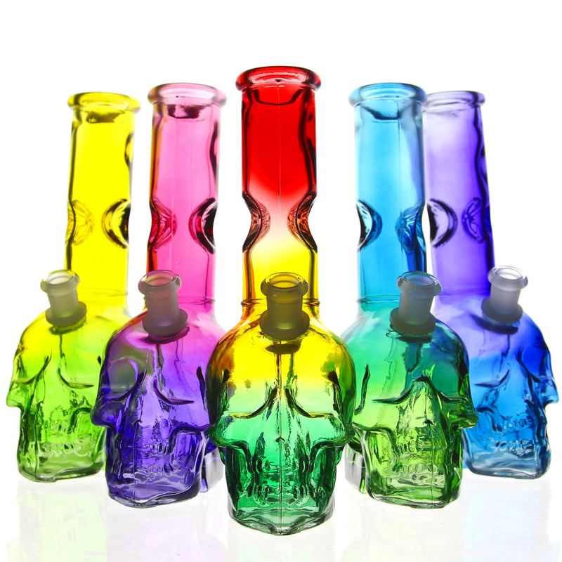 Skull Bong Water Pipe 1ct OB-2049 Mix Color - Premium  from H&S WHOLESALE - Just $8! Shop now at H&S WHOLESALE