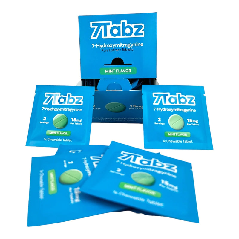 7Tabz 7-Hydroxymitragynine 1ct per Bag 15mg Per Tablet 40ct Box - Premium  from H&S WHOLESALE - Just $120! Shop now at H&S WHOLESALE