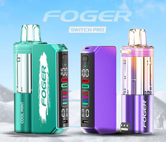 Foger Switch Pro Kit 30,000 Puffs Disposable & Power Bank 5ct Box - Premium  from H&S WHOLESALE - Just $48.50! Shop now at H&S WHOLESALE